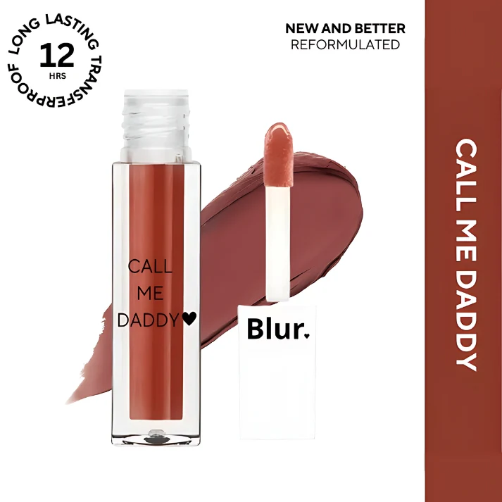 Call Me Daddy Liquid Lipstick | Pigmented AF, Non-sticky + Matte Lipstick | Tiramisu (Chocolate Brown)