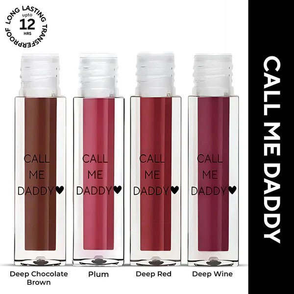 Call Me Daddy Liquid Lipstick MINI | Pigmented AF, Non-sticky + Matte Lipstick - Image 94