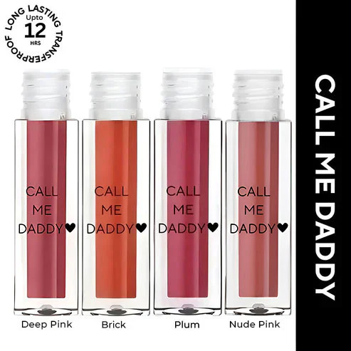 Call Me Daddy Liquid Lipstick MINI | Pigmented AF, Non-sticky + Matte Lipstick | Treat - Image 111