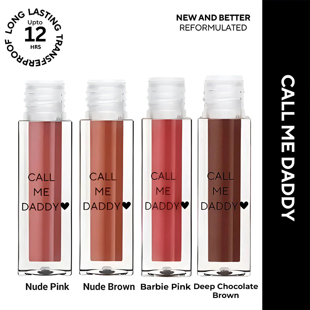Call Me Daddy Liquid Lipstick MINI | Pigmented AF, Non-sticky + Matte Lipstick | Treat - Image 57
