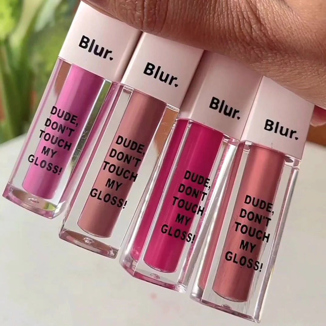 Dude, Don't Touch My Gloss MINI | Pigmented AF, Non Sticky Mini Gloss | Soft Brown - Image 5