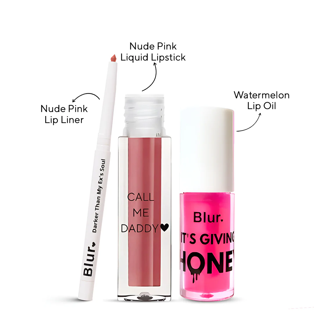 Perfect Lip Kit | Liquid Lipstick + Lip Oil + Lip Liner @999 - Image 11