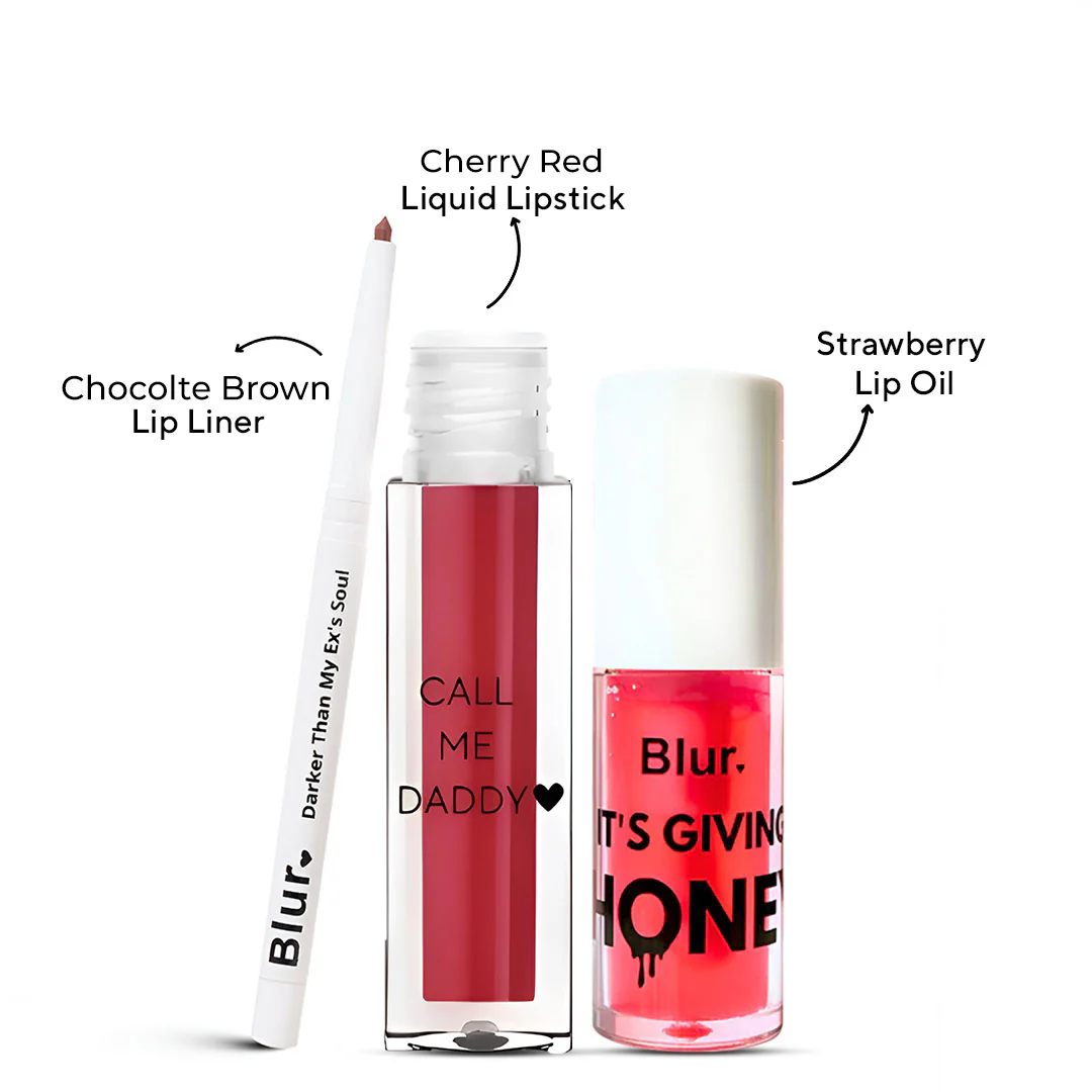 Perfect Lip Kit | Liquid Lipstick + Lip Oil + Lip Liner @999 - Image 123