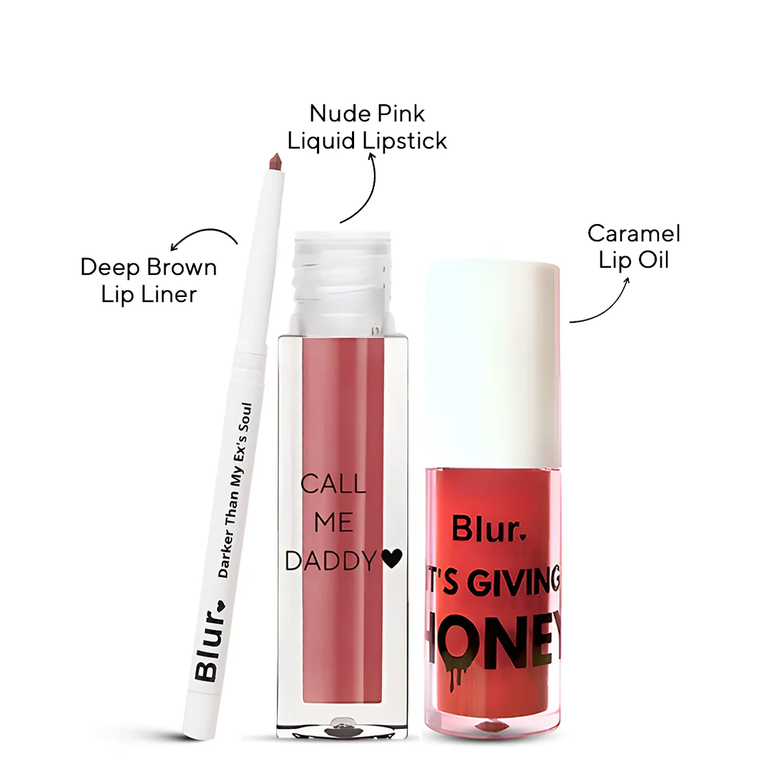 Perfect Lip Kit | Liquid Lipstick + Lip Oil + Lip Liner @999 - Image 19