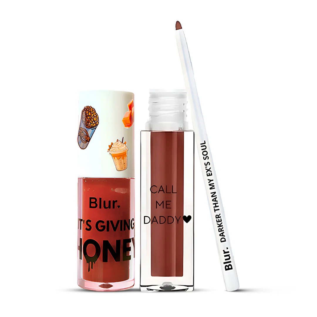 Perfect Lip Kit | Liquid Lipstick + Lip Oil + Lip Liner @999 - Image 209