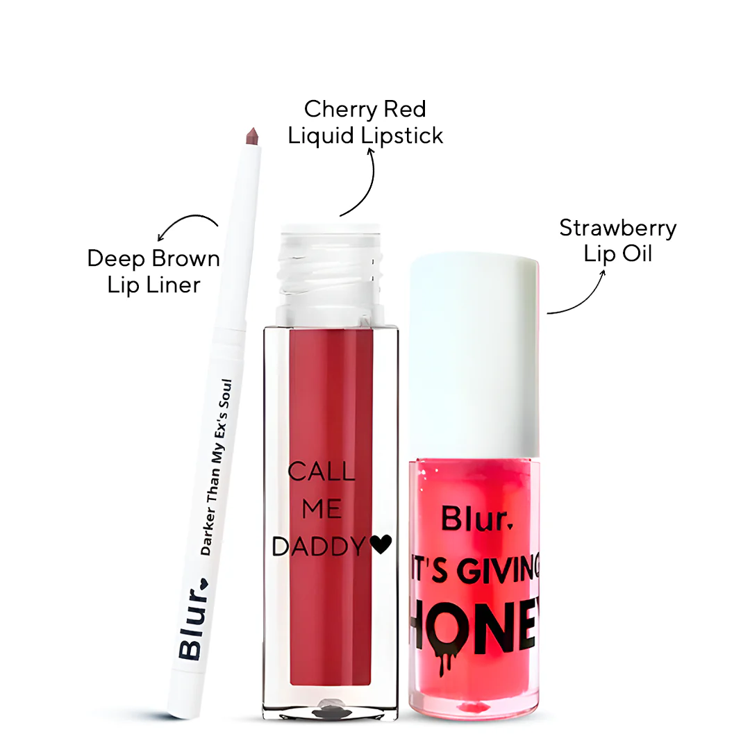 Perfect Lip Kit | Liquid Lipstick + Lip Oil + Lip Liner @999 - Image 43
