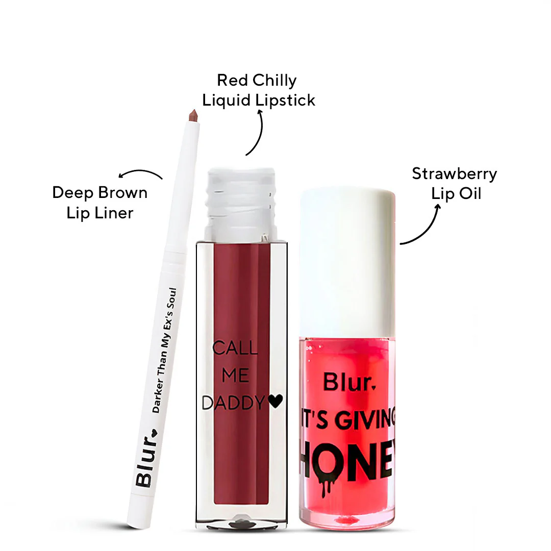 Perfect Lip Kit | Liquid Lipstick + Lip Oil + Lip Liner @999 - Image 67