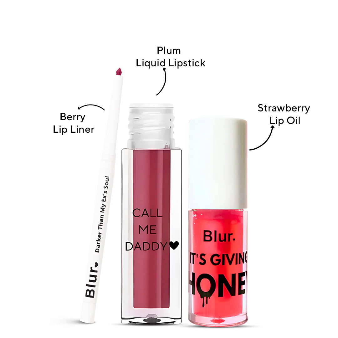 Perfect Lip Kit | Liquid Lipstick + Lip Oil + Lip Liner @999 - Image 99