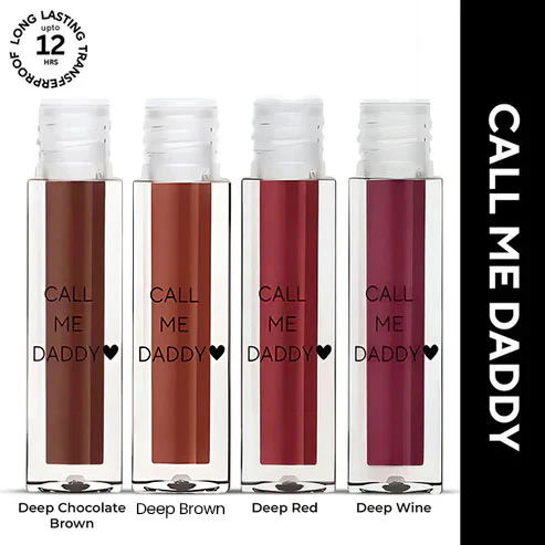 Call Me Daddy Liquid Lipstick MINI | Pigmented AF, Non-sticky + Matte Lipstick - Image 102